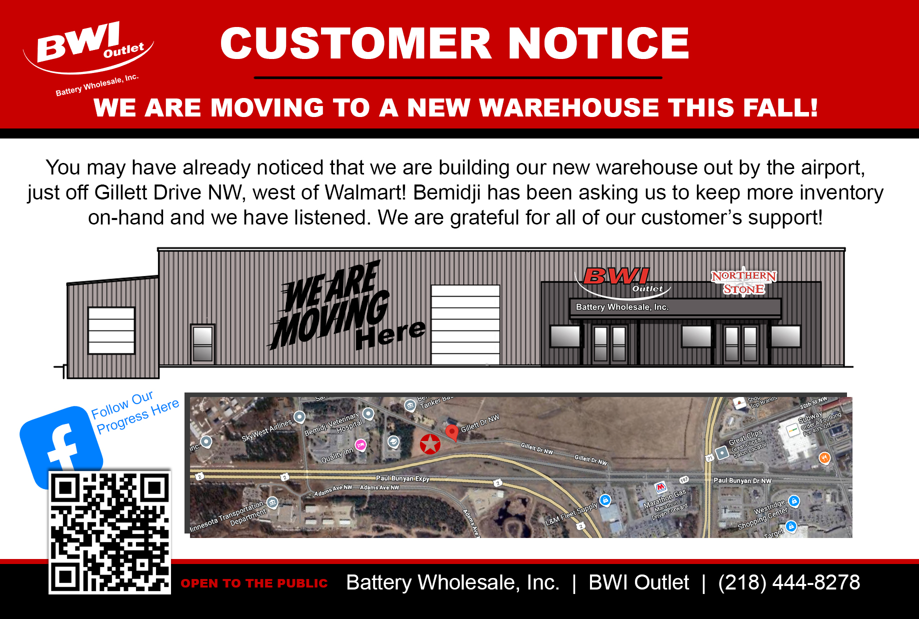 Customer Notice